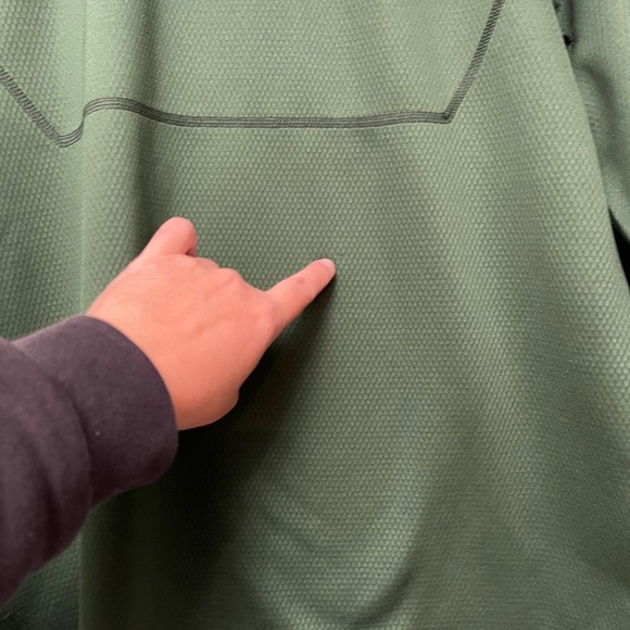 REI Long Sleeve Base Layer, Green Sz L - Picture 5 of 5
